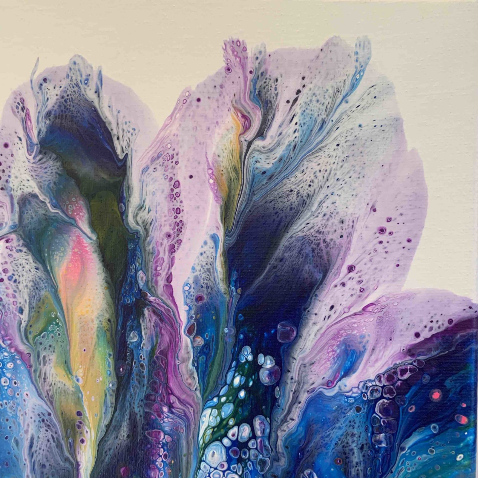 Kids Acrylic Pour Painting Workshop - School Holidays Program- Tuesday 18th April 1:30-4:30pm - Image 2