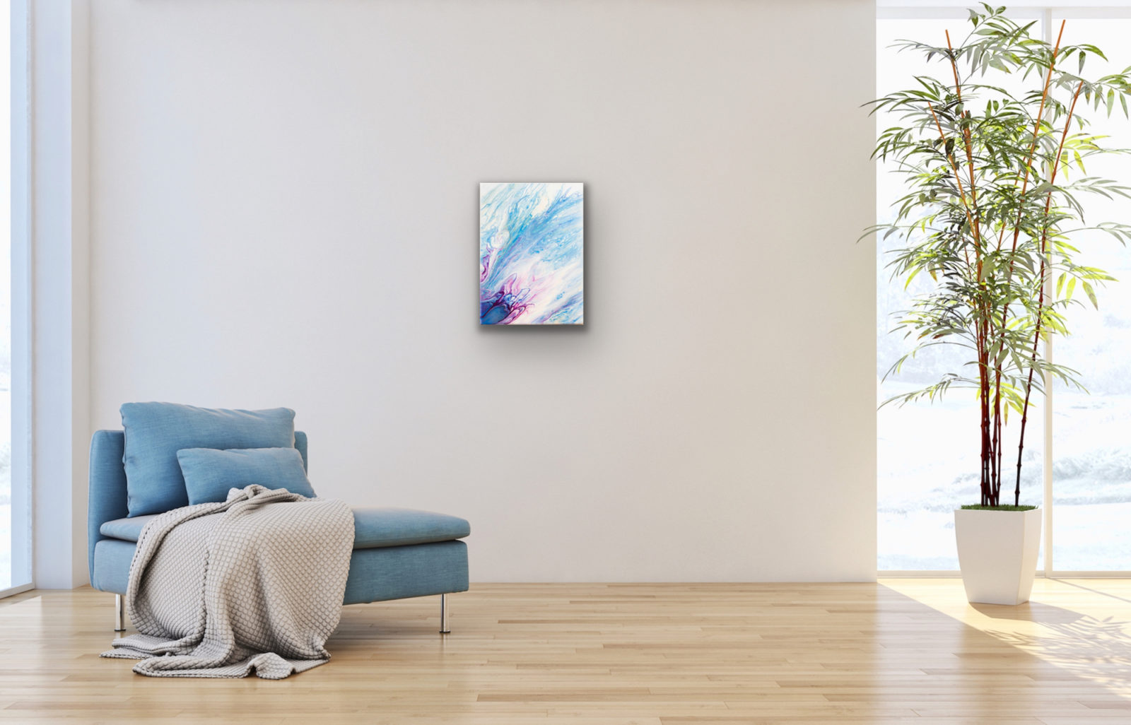 Frozen Fire (9'' x 12'') - Image 4