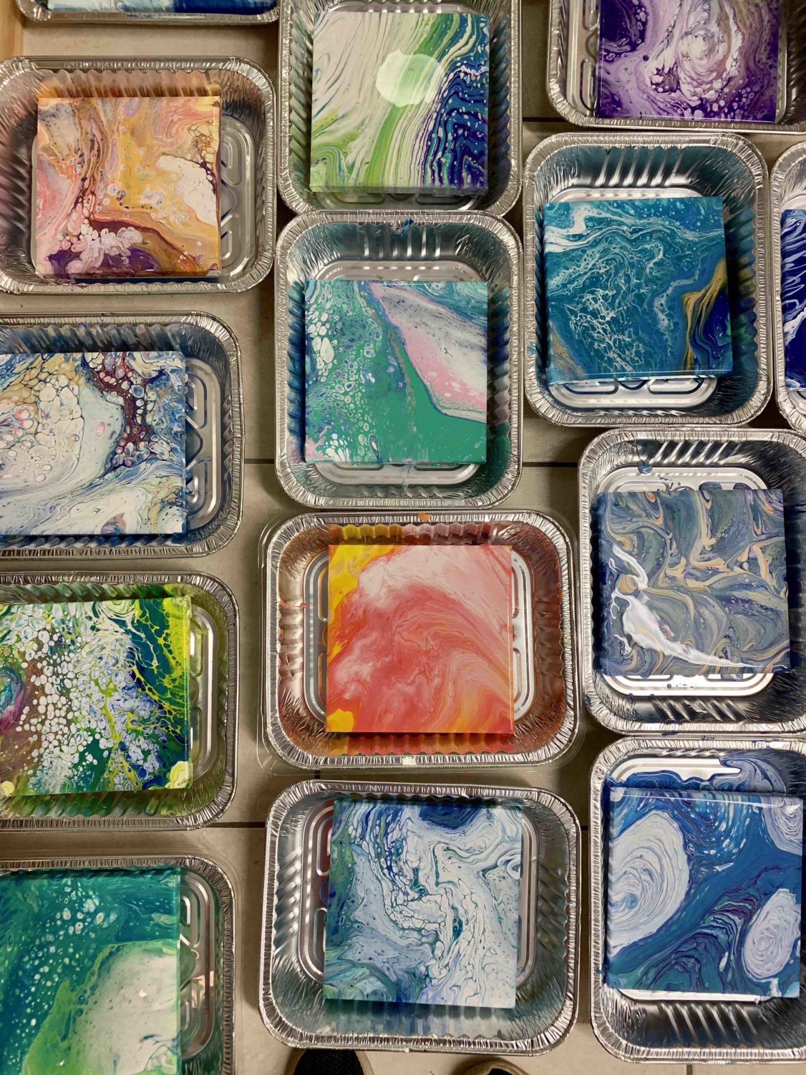 Acrylic Pour Art Workshop - Saturday 18th February 2:00-4:10pm - Image 9