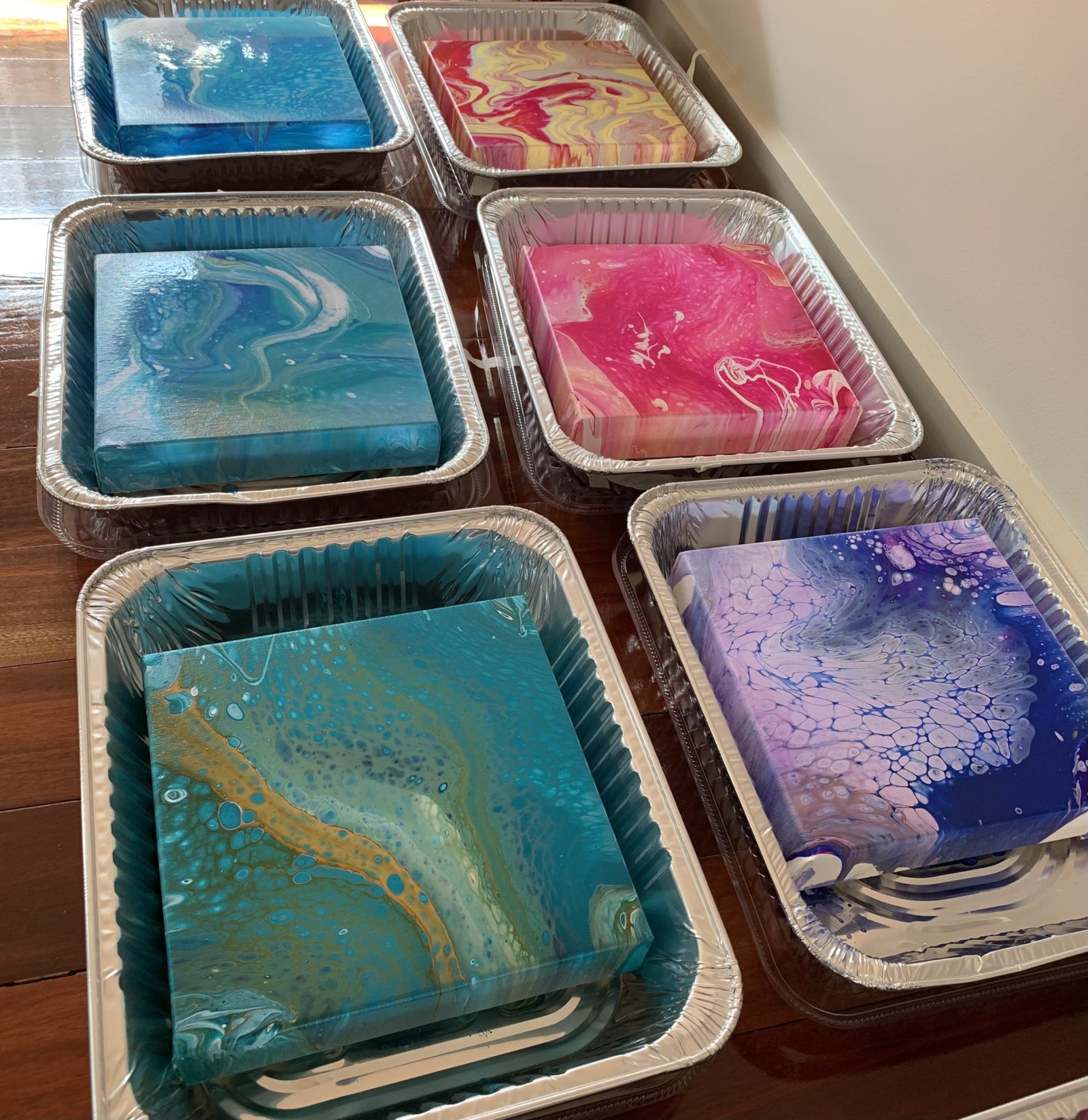 Acrylic Pour Art Workshop - Saturday 18th February 2:00-4:10pm - Image 11